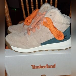 Womens NEW Timberland High Top Shoes Sneakers Boots Retro Swift